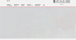 Desktop Screenshot of cats-software.com